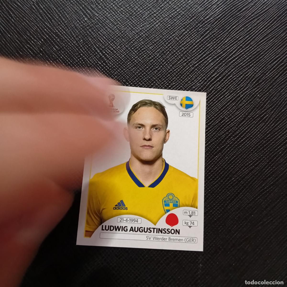 Fu&szlig;ball-Sticker: 479 AUGUSTINSSON SUECIA PANINI MUNDIAL RUSIA 2018 CROMO FUTBOL 18 - SIN PEGAR - CJ2