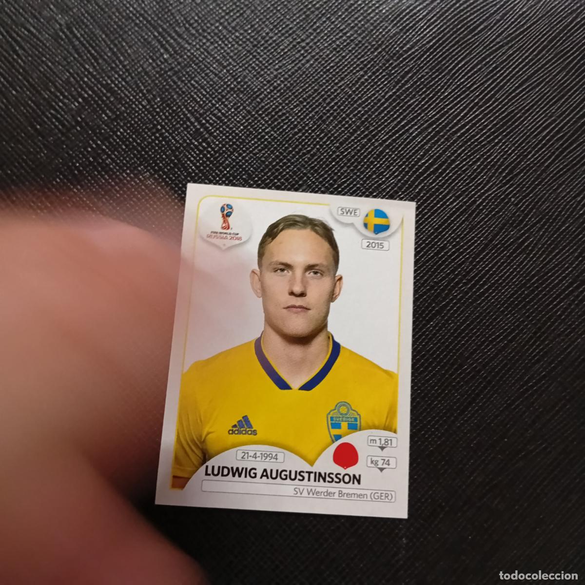 Cromos de f&uacute;tbol: 479 AUGUSTINSSON SUECIA PANINI MUNDIAL RUSIA 2018 CROMO FUTBOL 18 - SIN PEGAR - CJ2
