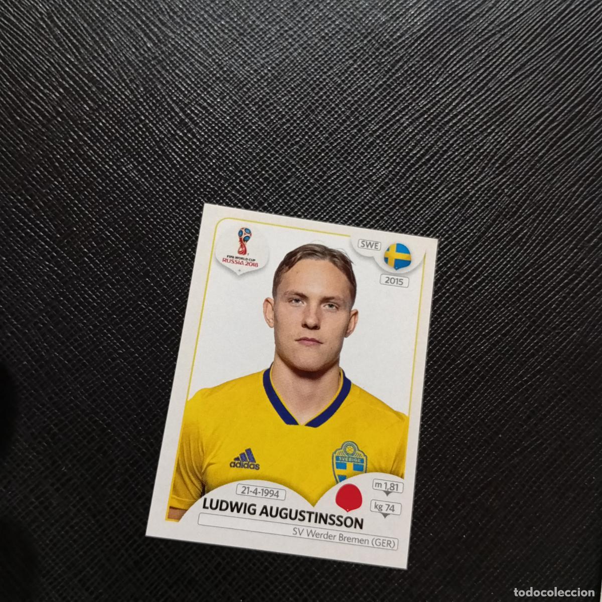 Cromos de f&uacute;tbol: 479 AUGUSTINSSON SUECIA PANINI MUNDIAL RUSIA 2018 CROMO FUTBOL 18 - SIN PEGAR - CJ2 .