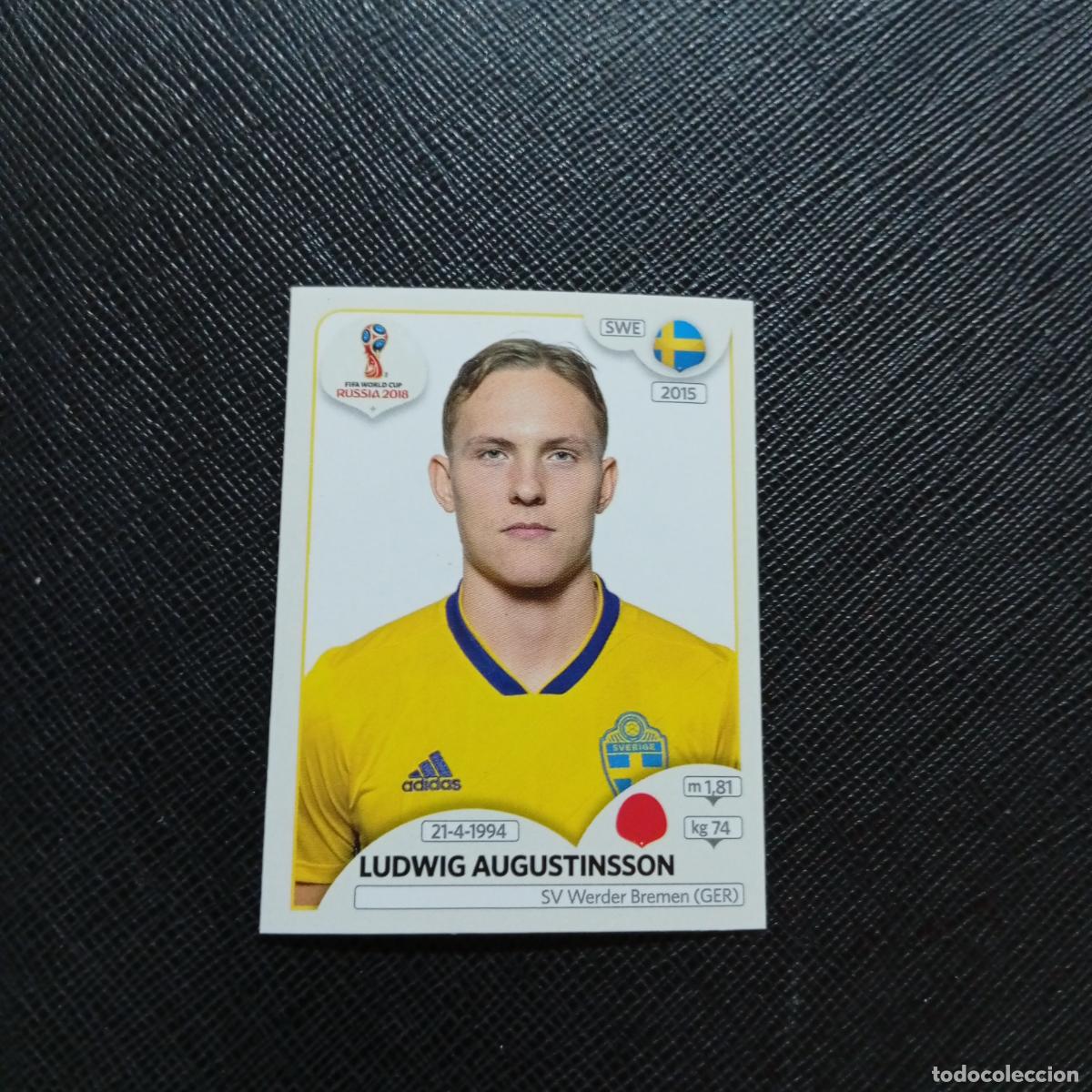 Cromos de f&uacute;tbol: 479 AUGUSTINSSON SUECIA PANINI MUNDIAL RUSIA 2018 CROMO FUTBOL 18 - SIN PEGAR - CJ2 .