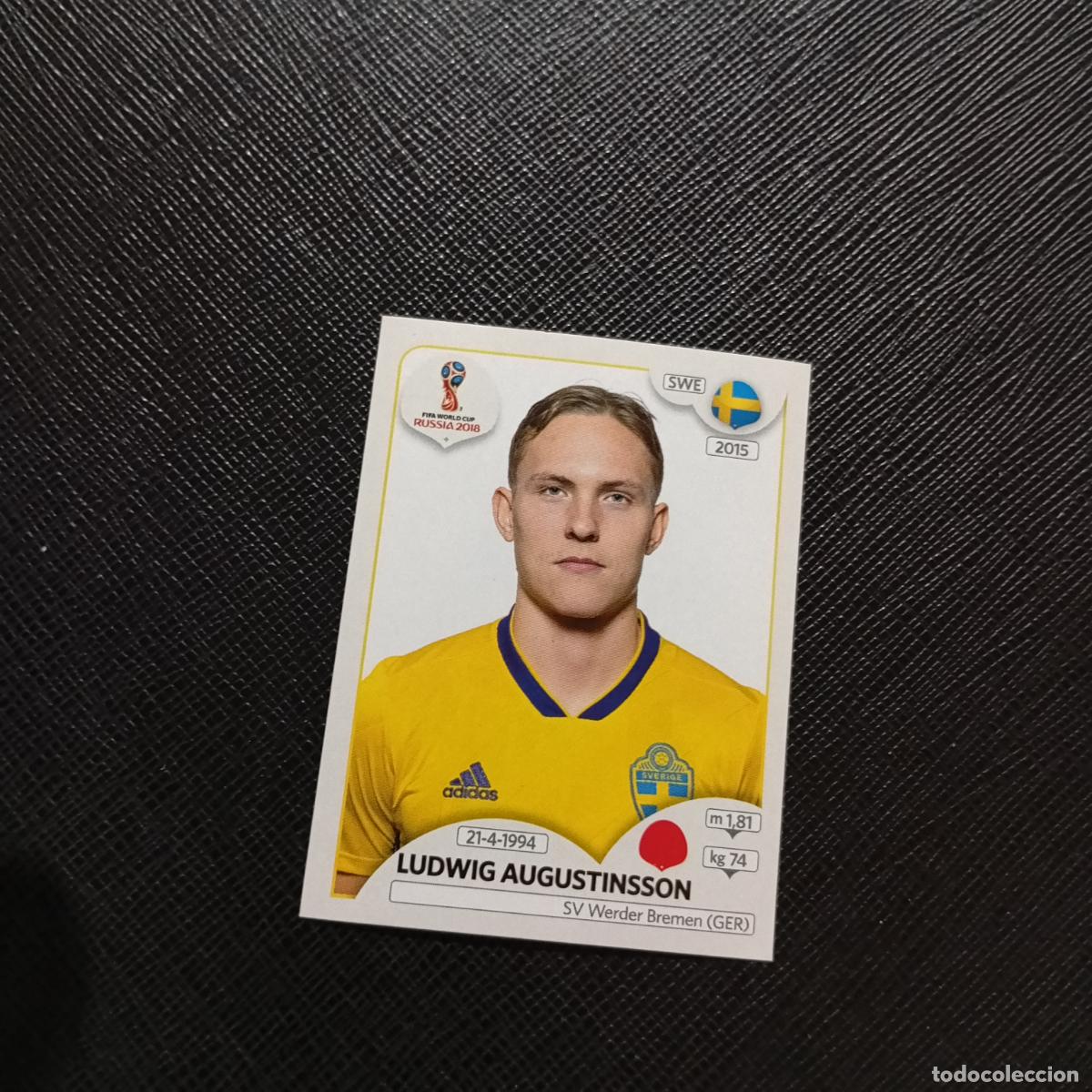 Cromos de f&uacute;tbol: 479 AUGUSTINSSON SUECIA PANINI MUNDIAL RUSIA 2018 CROMO FUTBOL 18 - SIN PEGAR - CJ2 ....