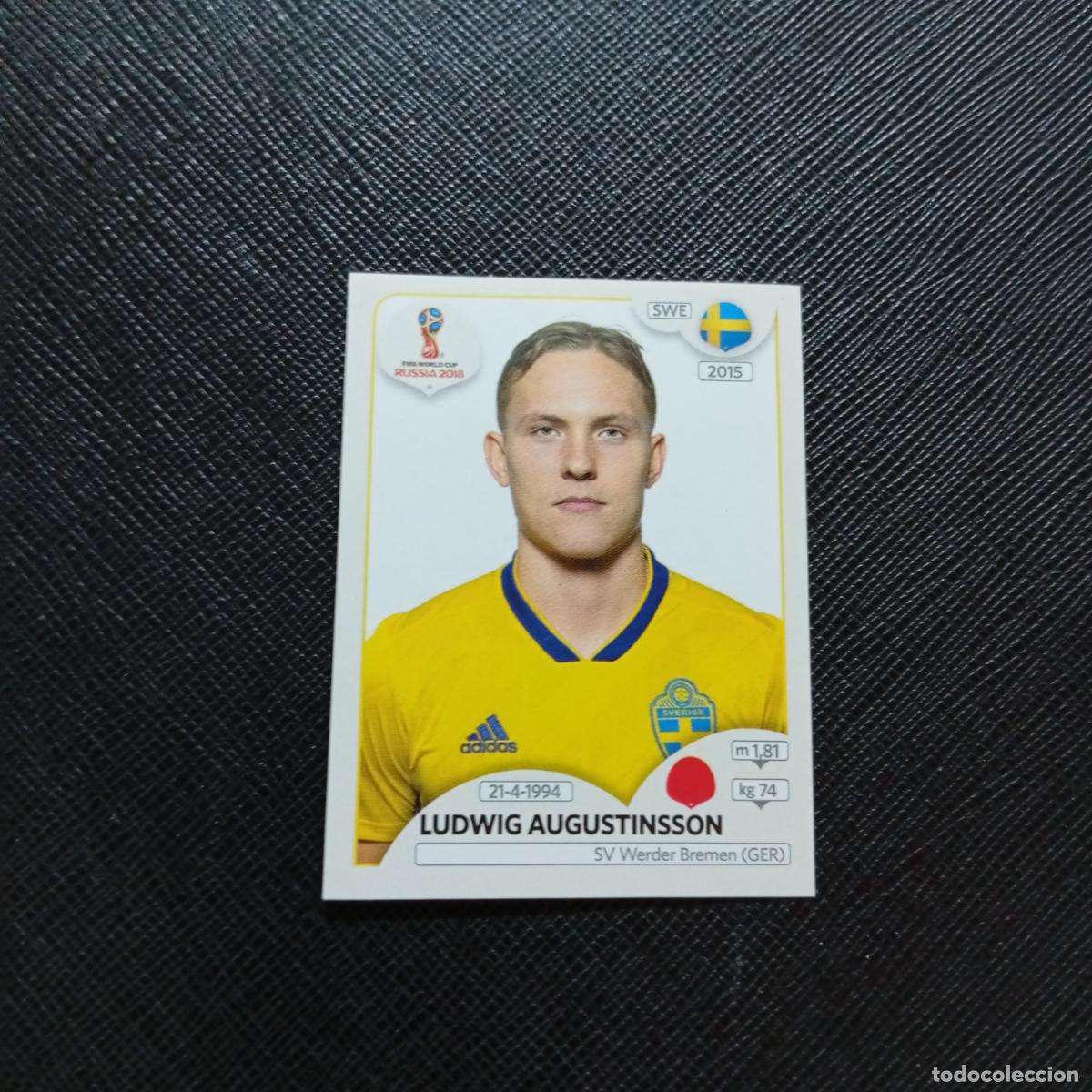 Cromos de f&uacute;tbol: 479 AUGUSTINSSON SUECIA PANINI MUNDIAL RUSIA 2018 CROMO FUTBOL 18 - SIN PEGAR - CJ2 ....