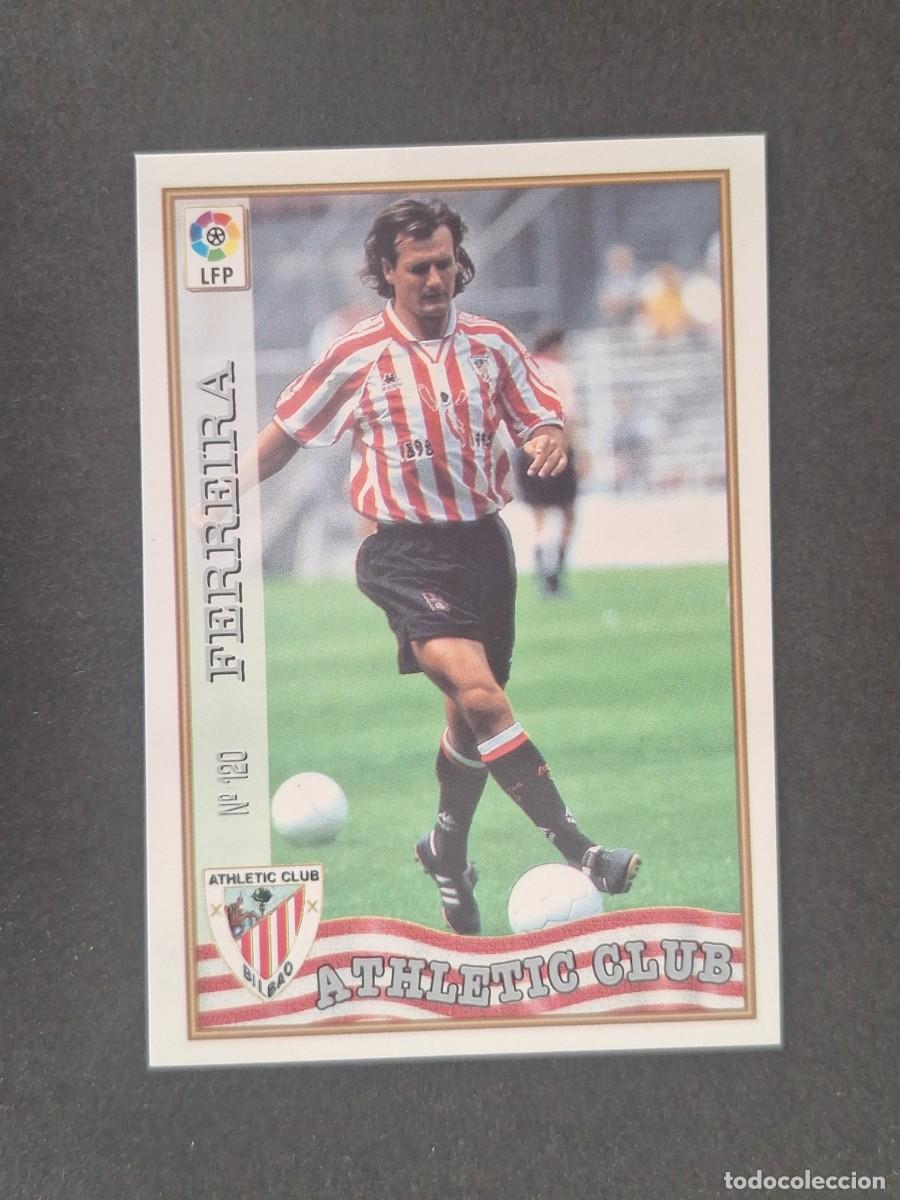 Cromos de f&uacute;tbol: L1 FERREIRA ATHLETIC CLUB DE BILBAO 120 MUNDICROMO LAS FICHAS DE LA LIGA 1997/1998 97 98