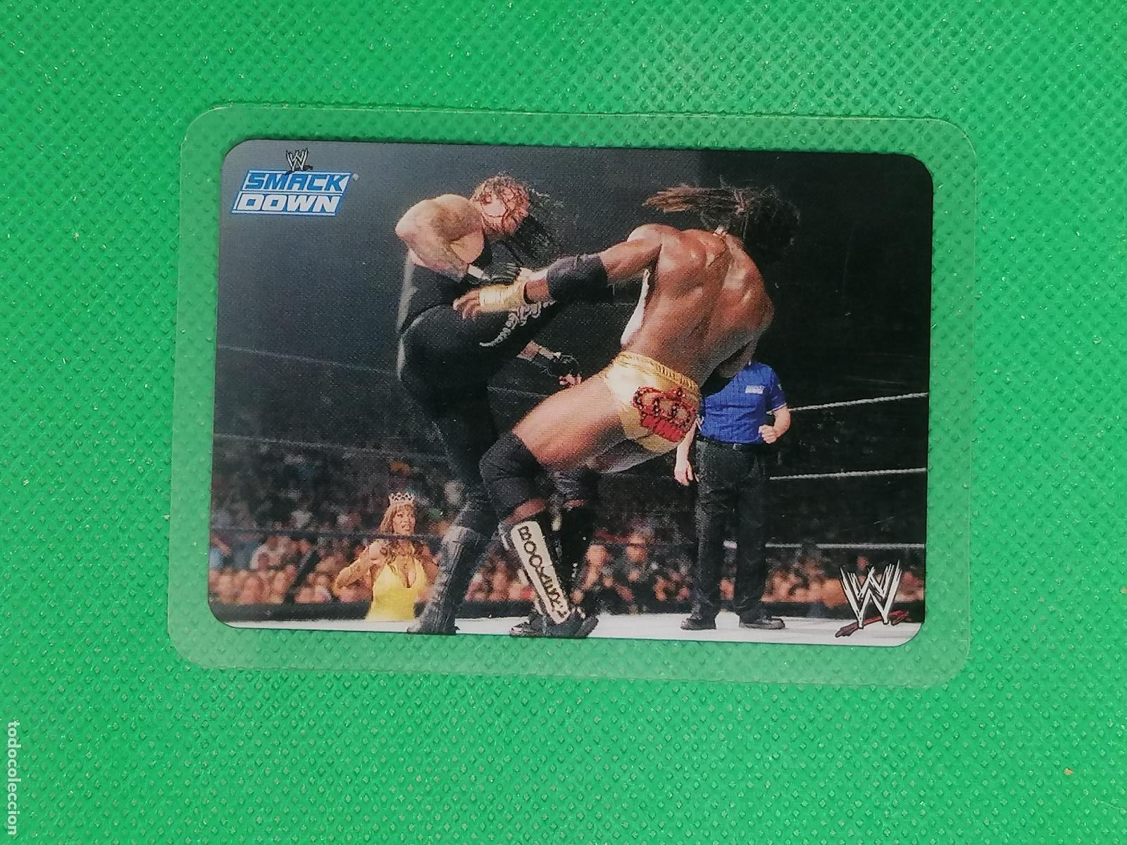 Cromos de f&uacute;tbol: 138 BIG BOOT LAMINCARDS ⚜️ WORLD WRESTLING NEW EDITION EDIBAS MUNDICROMO 07 2007 ⚜️