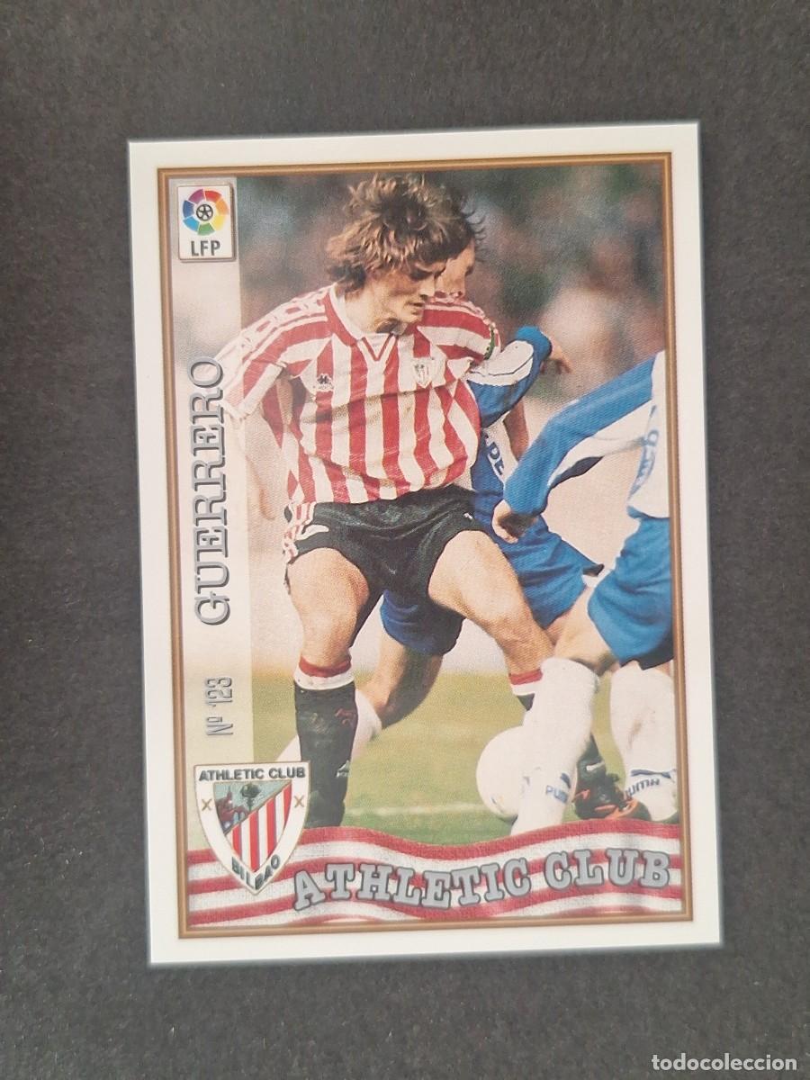 Fu&szlig;ball-Sticker: L1 GUERRERO ATHLETIC CLUB DE BILBAO 123 MUNDICROMO LAS FICHAS DE LA LIGA 1997/1998 97 98