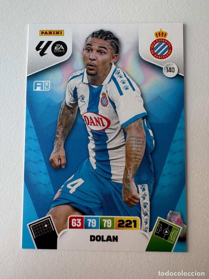 Fu&szlig;ball-Sticker: Carta Dolan Espanyol 140 Adrenalyn 2025-26