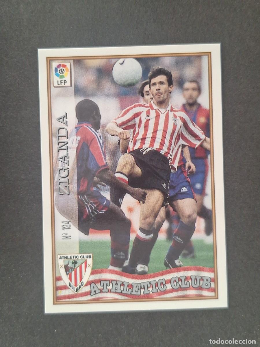Fu&szlig;ball-Sticker: L1 ZIGANDA ATHLETIC CLUB DE BILBAO 124 MUNDICROMO LAS FICHAS DE LA LIGA 1997/1998 97 98
