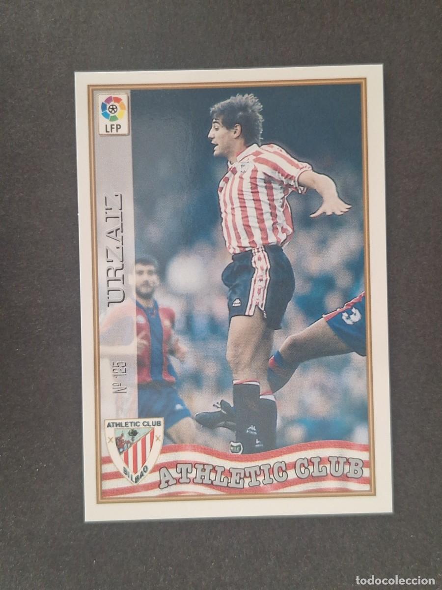 Fu&szlig;ball-Sticker: L1 URZAIZ ATHLETIC CLUB DE BILBAO 125 MUNDICROMO LAS FICHAS DE LA LIGA 1997/1998 97 98