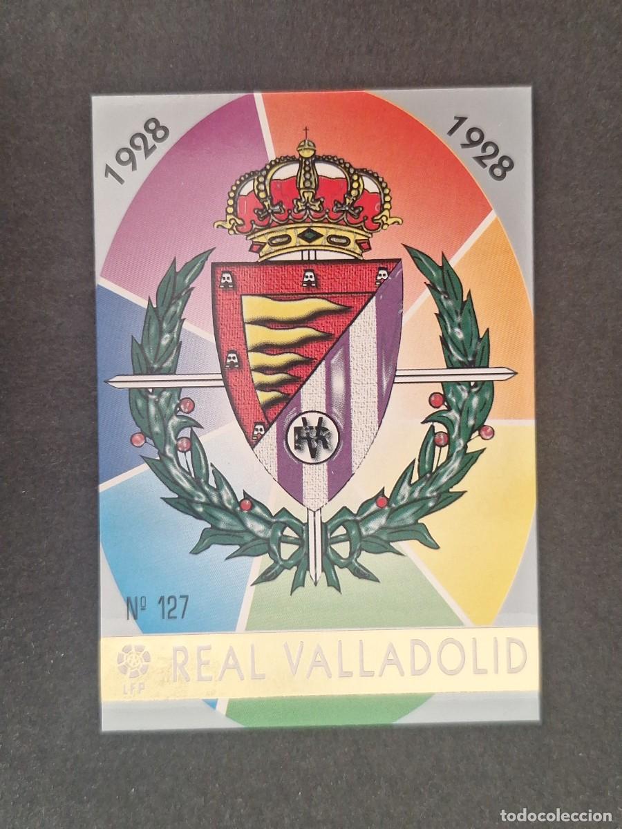 Cromos de Futebol: L1 ESCUDO REAL VALLADOLID 127 MUNDICROMO LAS FICHAS DE LA LIGA 1997/1998 97 98