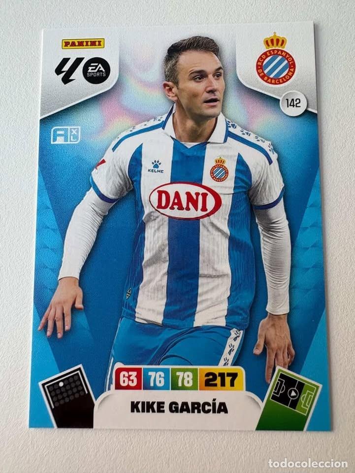 Cromos de Futebol: Carta Kike Garc&iacute;a Espanyol 142 Adrenalyn 2025-26