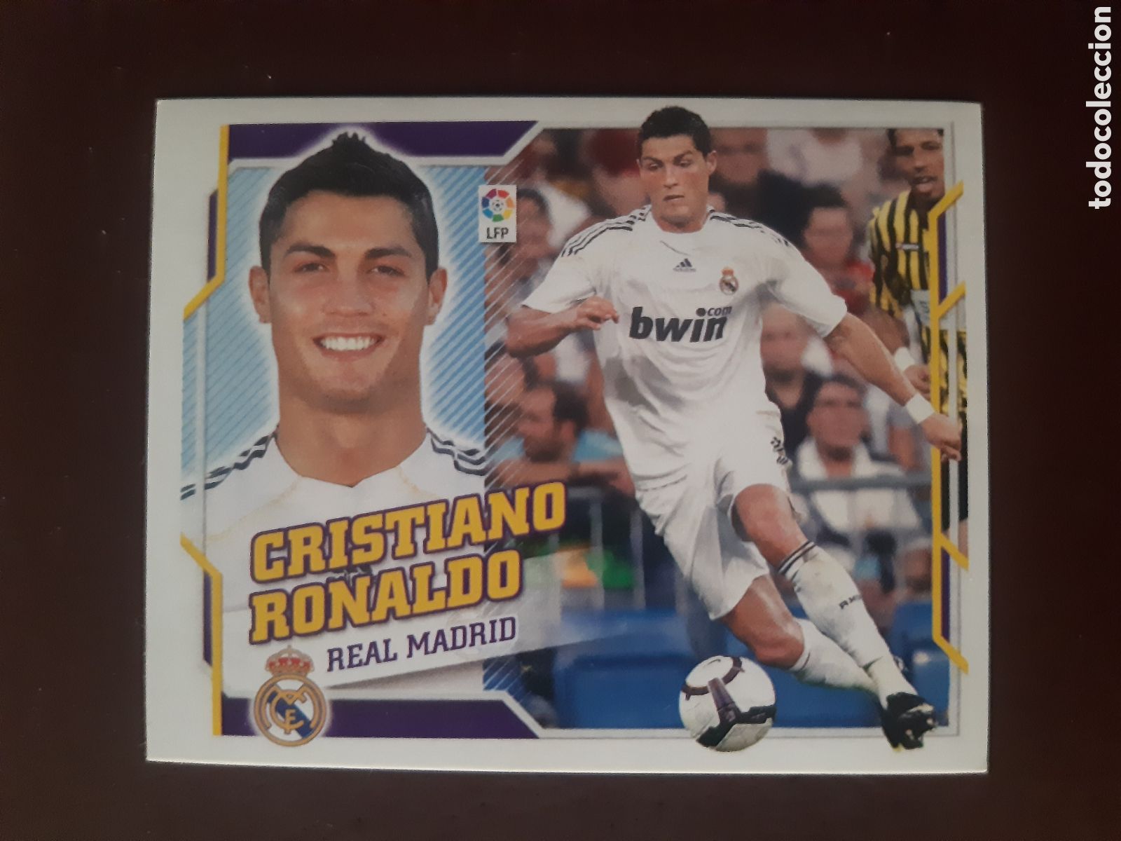 Cromos de Futebol: Cromo futbol Cristiano Ronaldo Liga Este 10-11