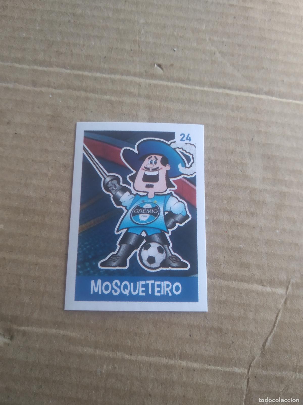 Cromos de Futebol: 24 MOSQUETEIRO MASCOTA GREMIO CROMO FUTBOL LIGA BRASIL BRASILEIRAO
