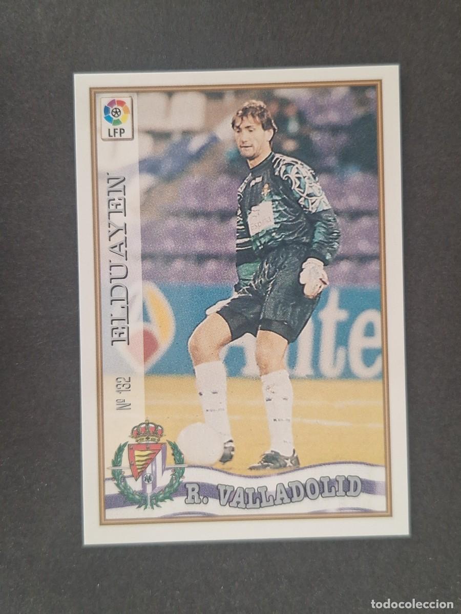 Football Stickers: L1 ELDUAYEN REAL VALLADOLID 132 MUNDICROMO LAS FICHAS DE LA LIGA 1997/1998 97 98