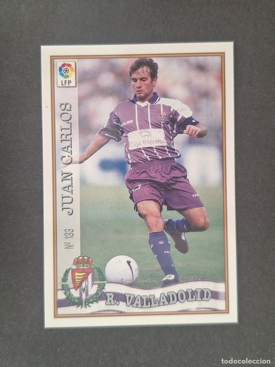 Football Stickers: L1 JUAN CARLOS REAL VALLADOLID 133 MUNDICROMO LAS FICHAS DE LA LIGA 1997/1998 97 98