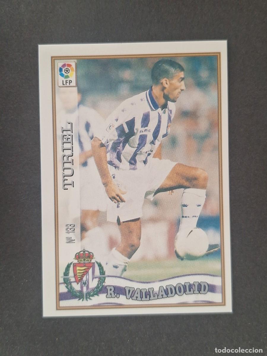 Cromos de f&uacute;tbol: L1 TURIEL REAL VALLADOLID 133 MUNDICROMO LAS FICHAS DE LA LIGA 1997/1998 97 98