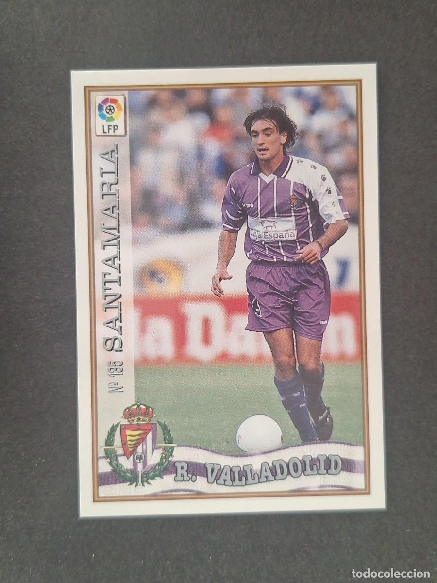 Cromos de f&uacute;tbol: L1 SANTAMARIA REAL VALLADOLID 135 MUNDICROMO LAS FICHAS DE LA LIGA 1997/1998 97 98