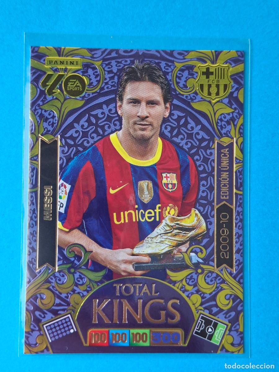 Cromos de f&uacute;tbol: TOTAL KINGS Bota de Oro 2009-2010 MESSI (FC Barcelona) - Adrenalyn XL LaLiga 2025-26