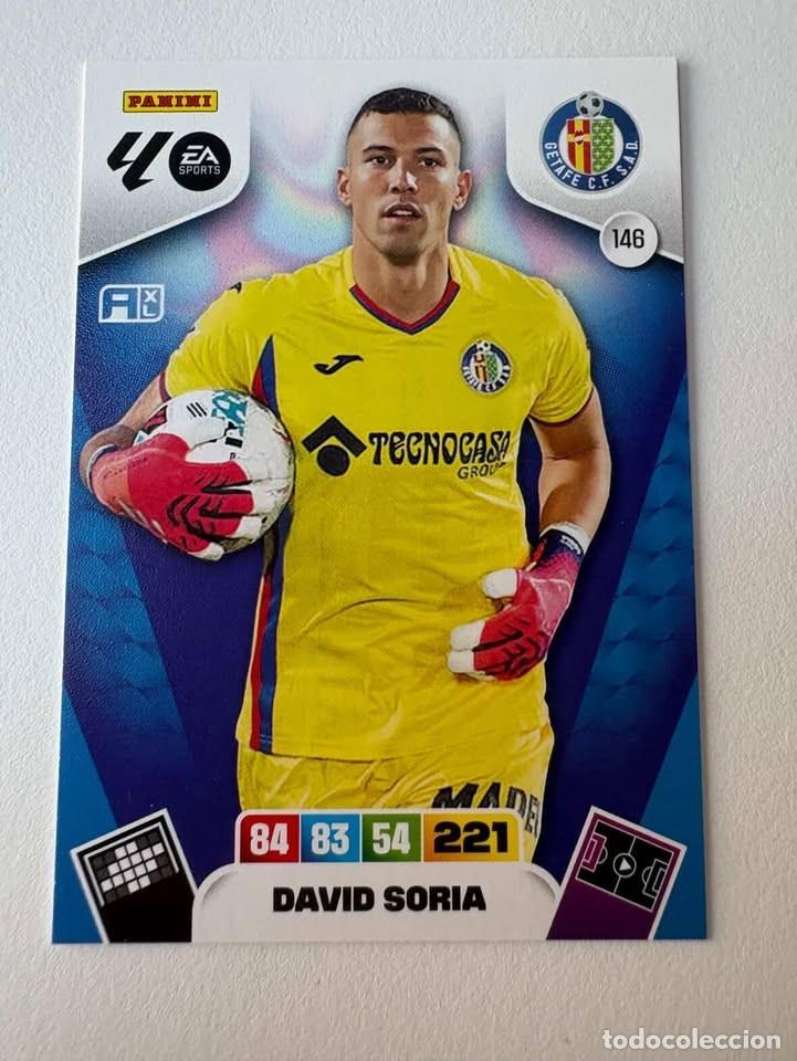 Cromos de f&uacute;tbol: Carta David Soria Getafe 146 Adrenalyn 2025-26