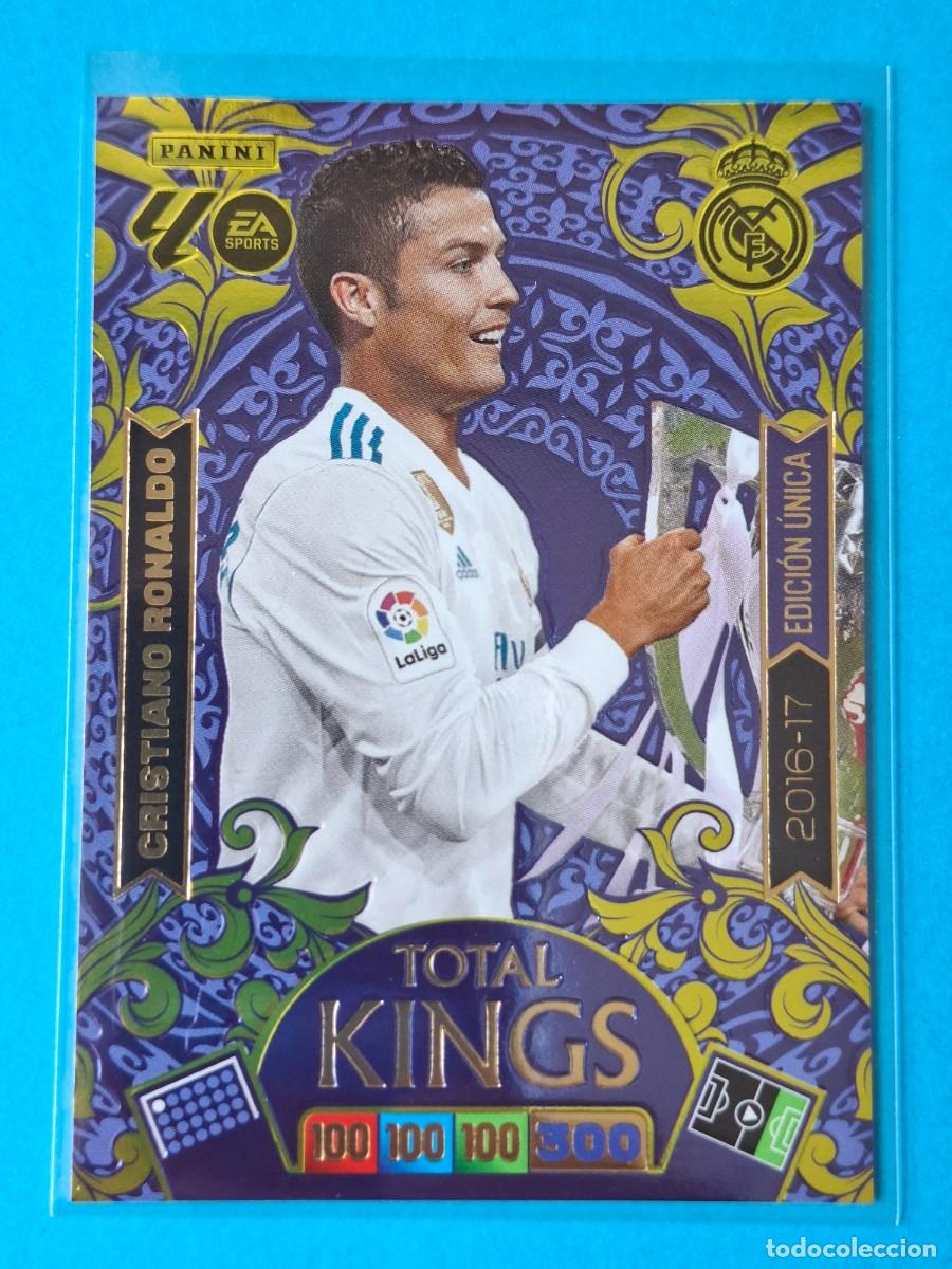 Cromos de f&uacute;tbol: TOTAL KINGS Liga 2016-2017 CRISTIANO RONALDO (Real Madrid) - Adrenalyn XL LaLiga 2025-26