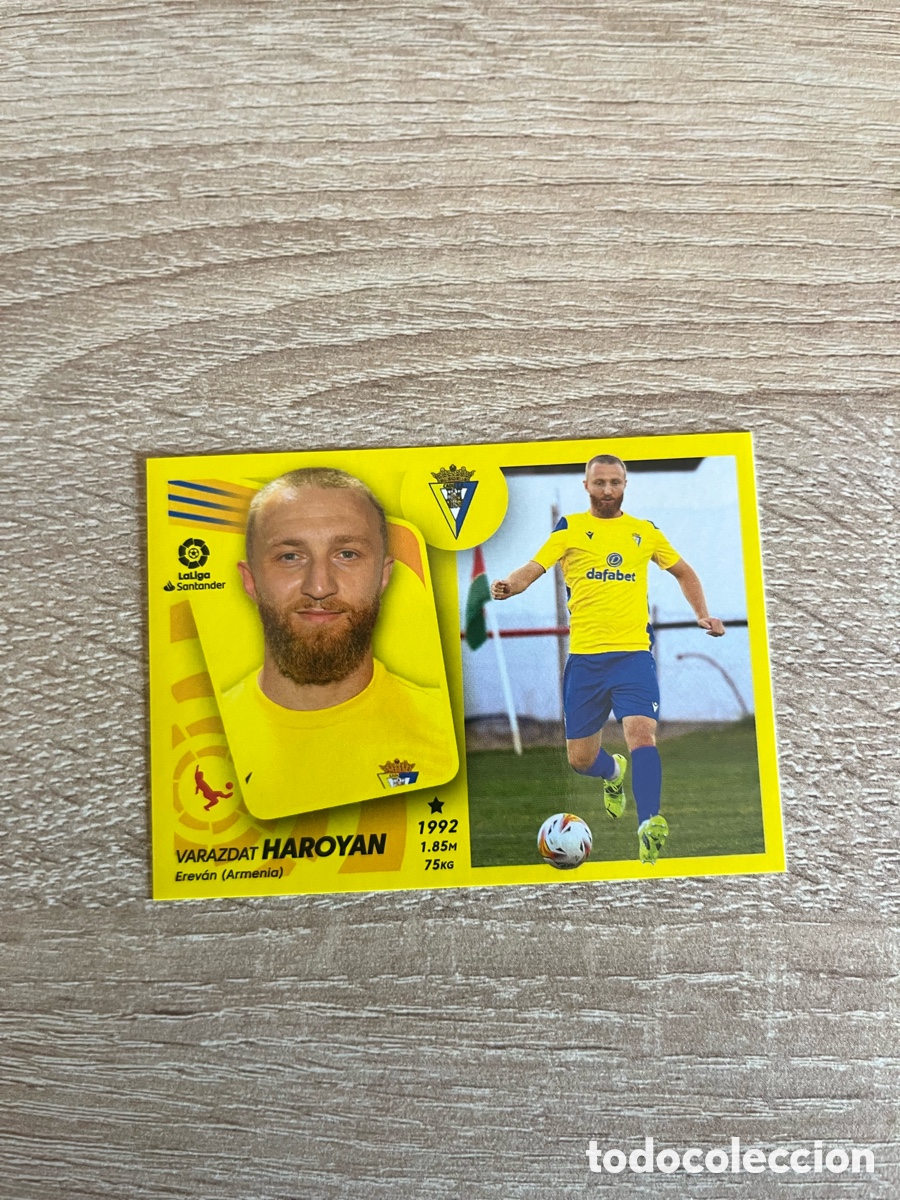 Cromos de f&uacute;tbol: 5 HAROYAN &Uacute;LTIMOS FICHAJES LIGA ESTE EDICIONES ESTE 2021 2022 21 22 C&Aacute;DIZ