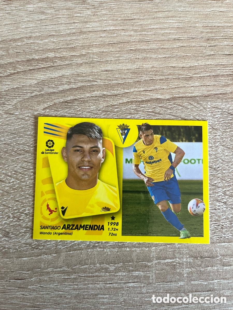 Cromos de f&uacute;tbol: 21 ARZAMENDIA &Uacute;LTIMOS FICHAJES LIGA ESTE EDICIONES ESTE 2021 2022 21 22 C&Aacute;DIZ