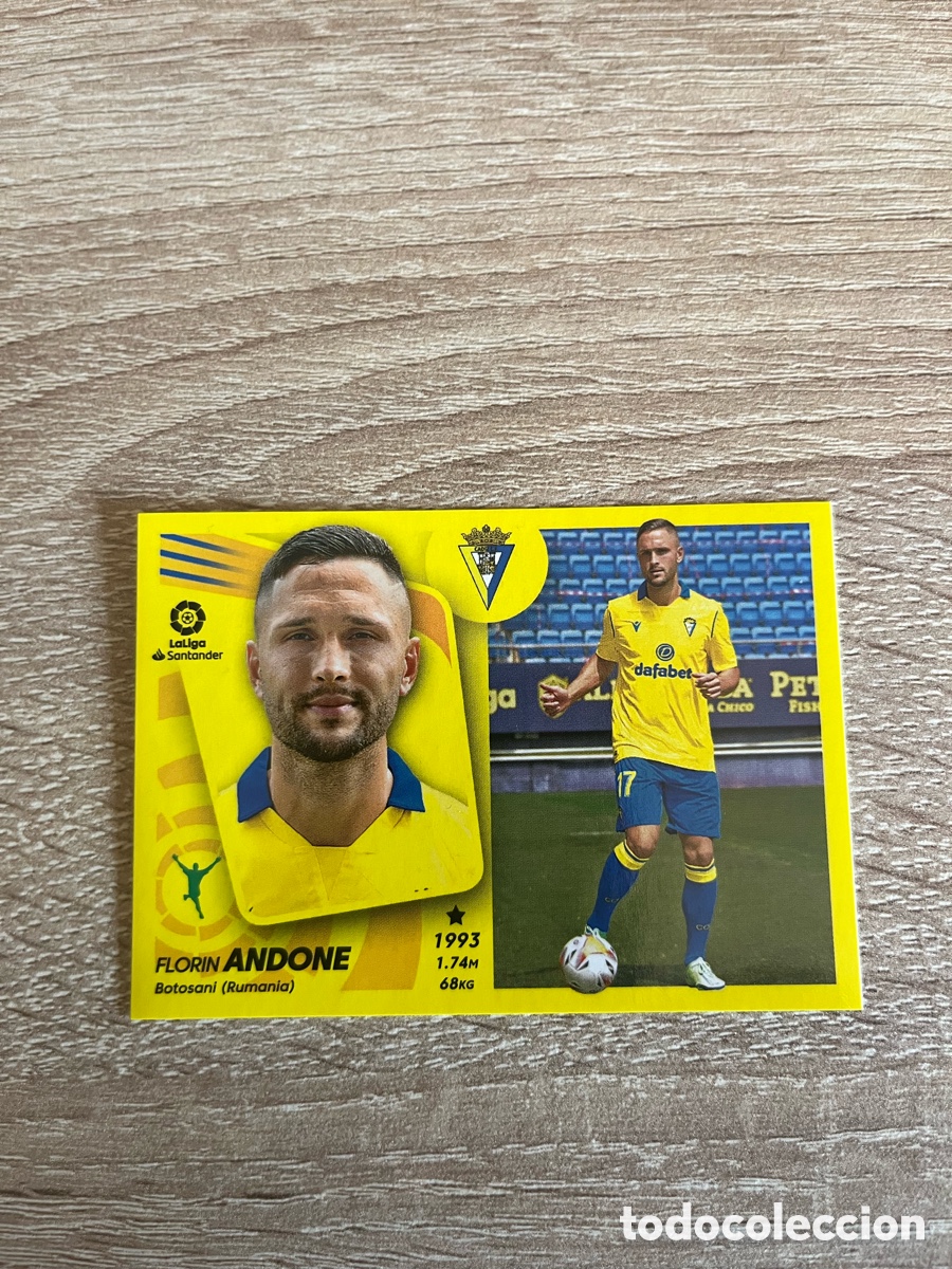 Cromos de f&uacute;tbol: 37 ANDONE &Uacute;LTIMOS FICHAJES LIGA ESTE EDICIONES ESTE 2021 2022 21 22 C&Aacute;DIZ