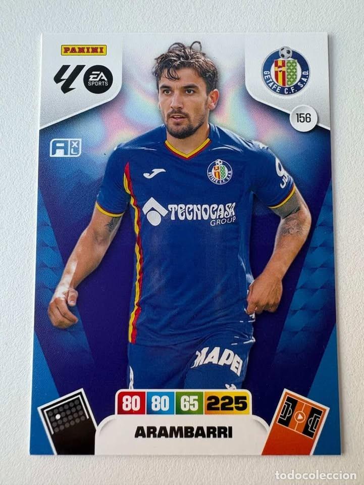 Cromos de f&uacute;tbol: Carta Arambarri Getafe 156 Adrenalyn 2025-26