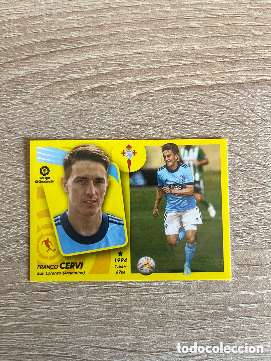 Cromos de f&uacute;tbol: 11 CERVI &Uacute;LTIMOS FICHAJES LIGA ESTE EDICIONES ESTE 2021 2022 21 22 CELTA DE VIGO