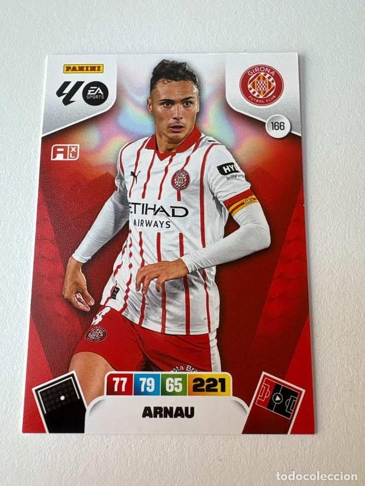 Cromos de f&uacute;tbol: Carta Arnau Girona 166 Adrenalyn 2025-26