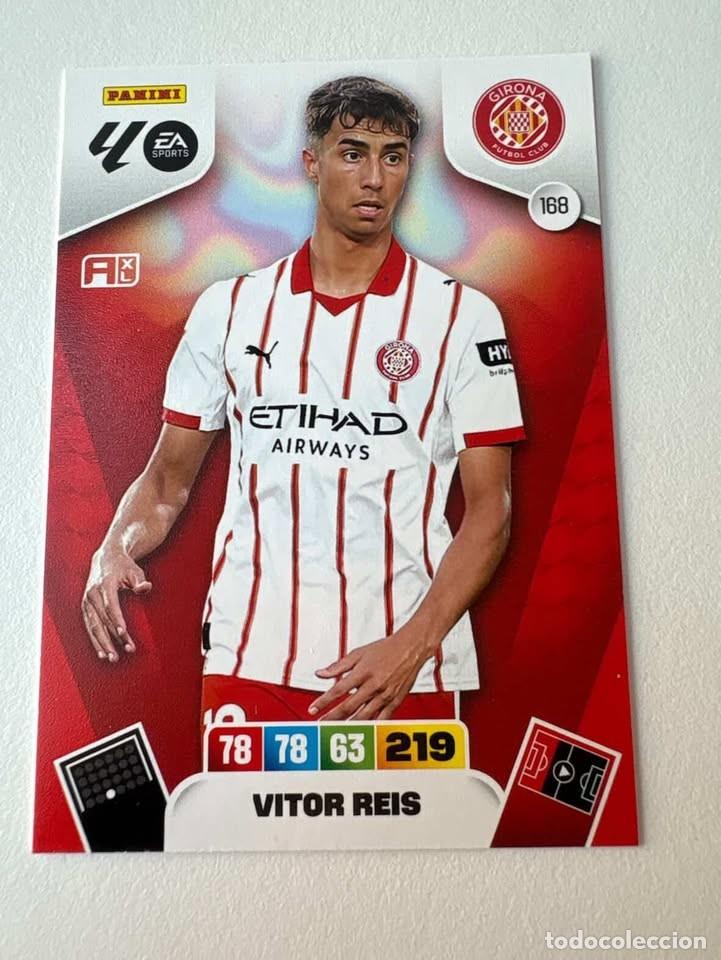 Cromos de f&uacute;tbol: Carta Vitor Reis Girona 168 Adrenalyn 2025-26
