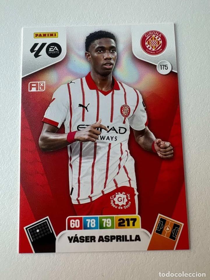 Cromos de Futebol: Carta Y&aacute;ser Asprilla Girona 175 Adrenalyn 2025-26
