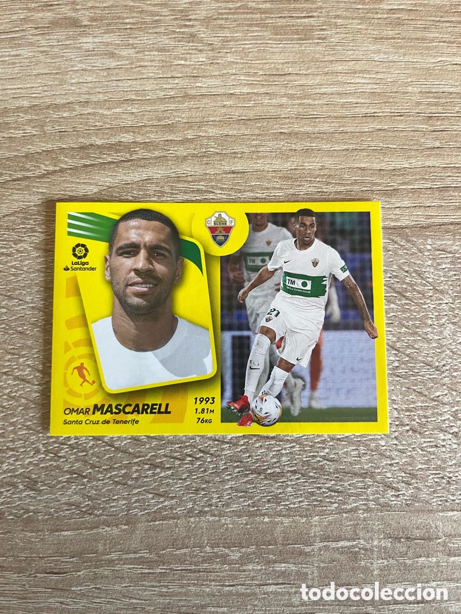Cromos de f&uacute;tbol: 14 BIS MASCARELL COLOCA LIGA ESTE EDICIONES ESTE 2021 2022 21 22 ELCHE