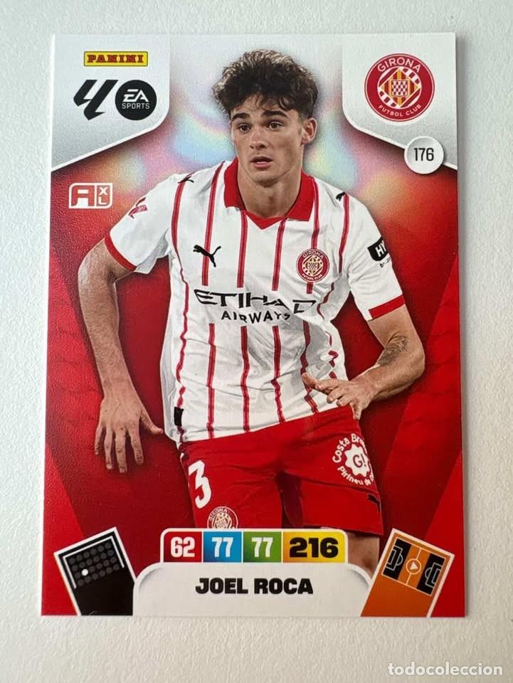 Cromos de f&uacute;tbol: Carta Joel Roca Girona 176 Adrenalyn 2025-26
