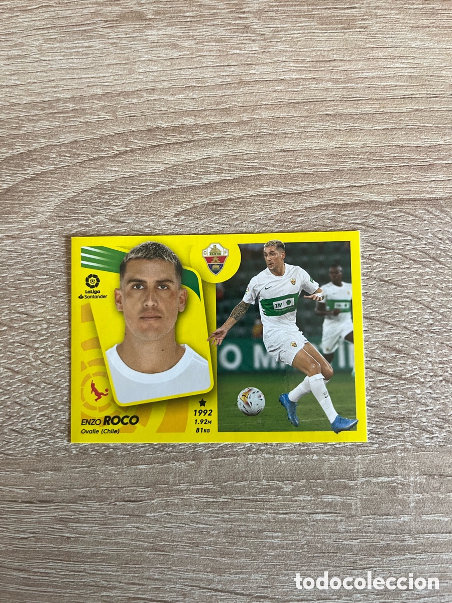Cromos de f&uacute;tbol: 33 ROCO &Uacute;LTIMOS FICHAJES LIGA ESTE EDICIONES ESTE 2021 2022 21 22 ELCHE