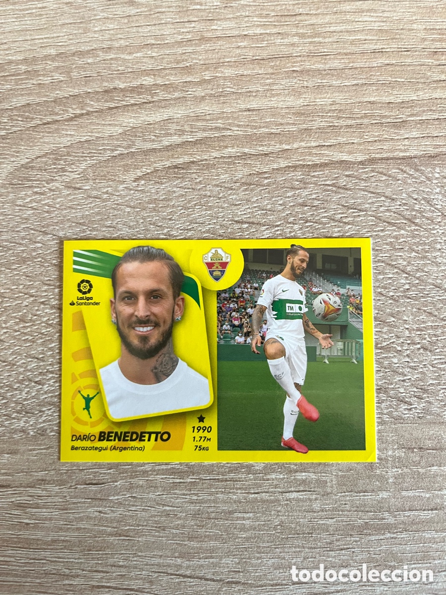 Cromos de f&uacute;tbol: 42 BENEDETTO &Uacute;LTIMOS FICHAJES LIGA ESTE EDICIONES ESTE 2021 2022 21 22 ELCHE