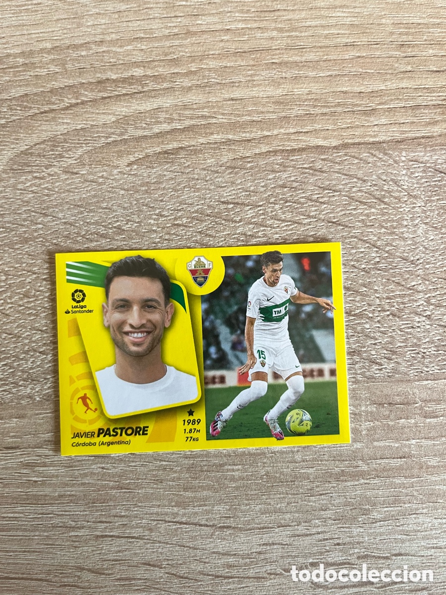 Cromos de f&uacute;tbol: 52 PASTORE &Uacute;LTIMOS FICHAJES LIGA ESTE EDICIONES ESTE 2021 2022 21 22 ELCHE