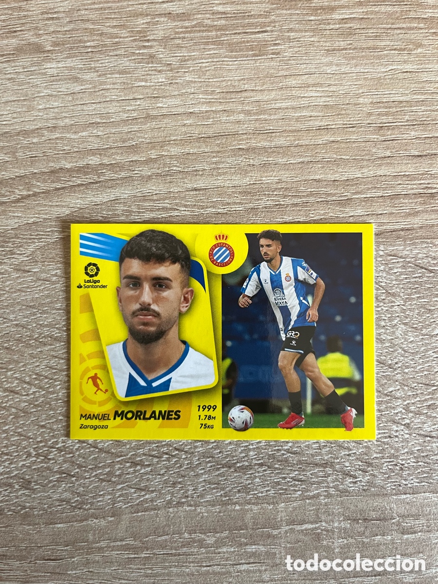 Cromos de f&uacute;tbol: 34 MORNALES &Uacute;LTIMOS FICHAJES LIGA ESTE EDICIONES ESTE 2021 2022 21 22 ESPA&Ntilde;OL ESPANYOL