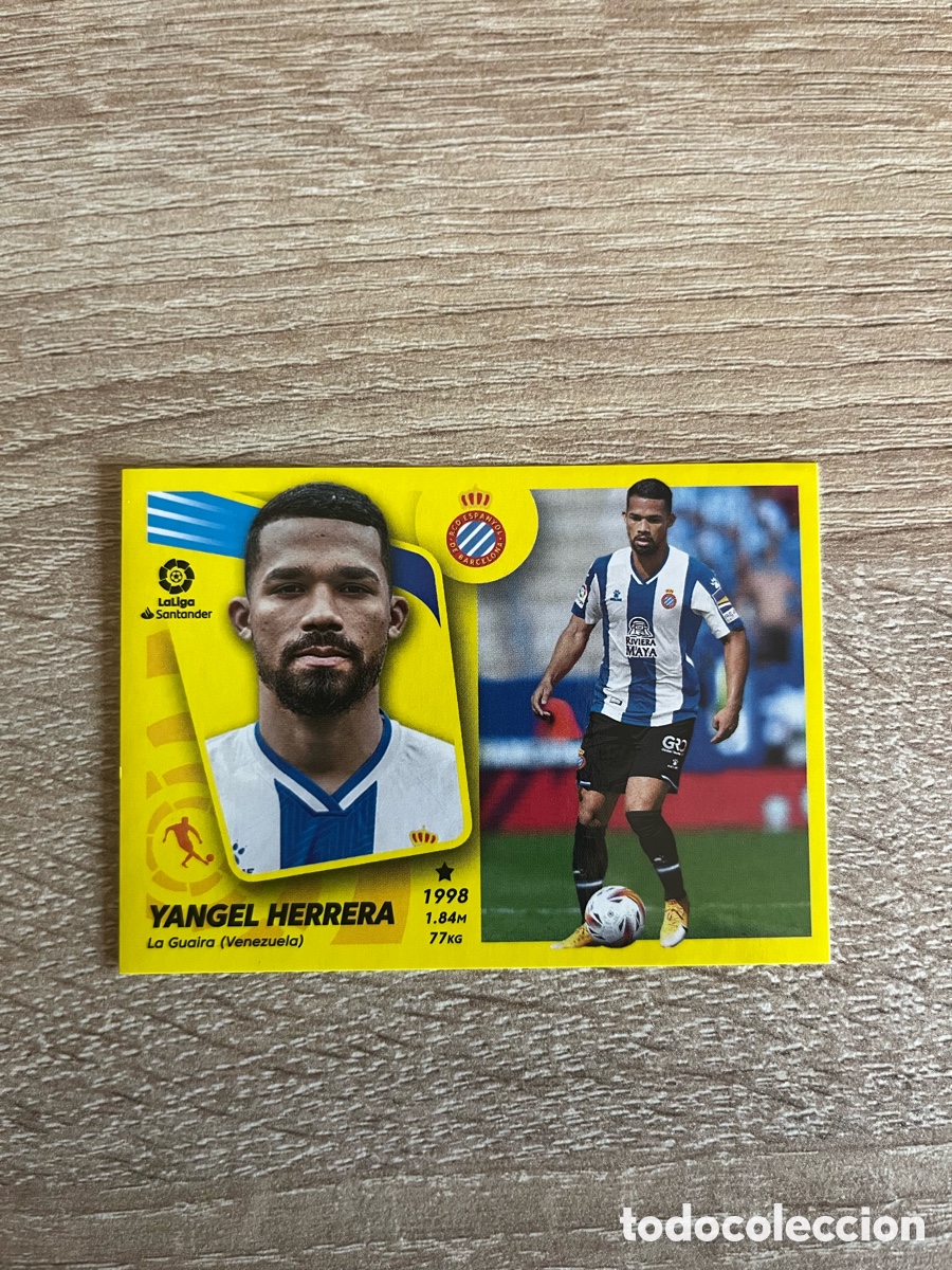 Cromos de f&uacute;tbol: 59 YANGEL HERRERA &Uacute;LTIMOS FICHAJES LIGA ESTE EDICIONES ESTE 2021 2022 21 22 ESPA&Ntilde;OL ESPANYOL