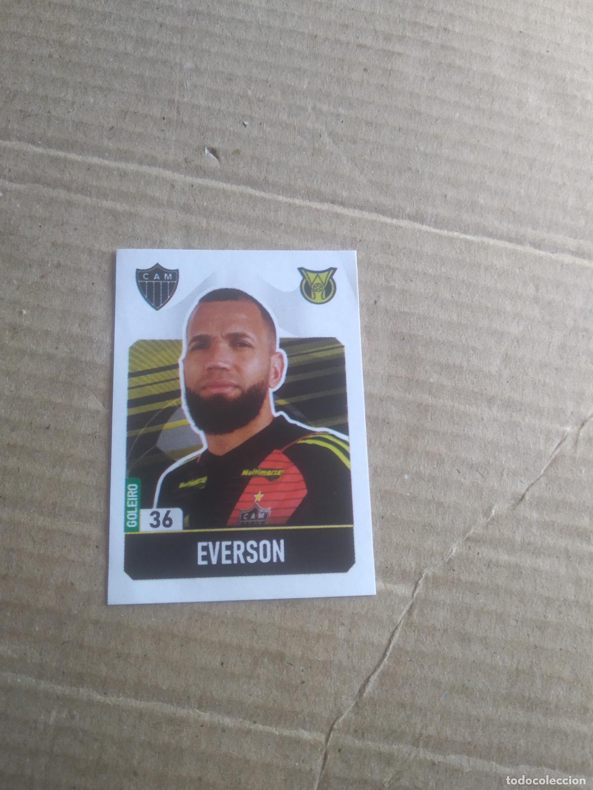Cromos de f&uacute;tbol: 36 everson atletico mineiro CROMO FUTBOL LIGA BRASIL BRASILEIRAO