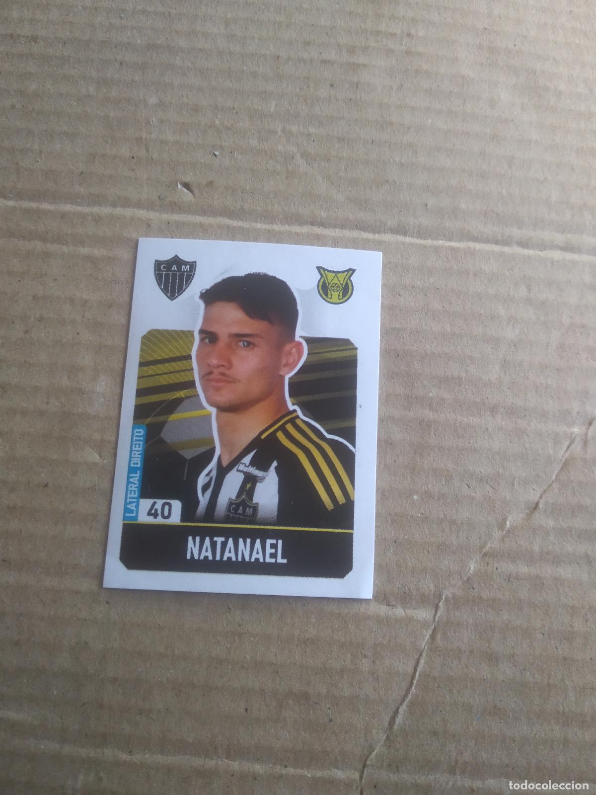 Cromos de f&uacute;tbol: 40 NATANAEL atletico mineiro CROMO FUTBOL LIGA BRASIL BRASILEIRAO