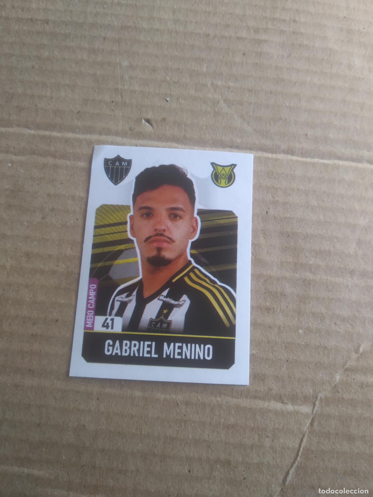 Cromos de f&uacute;tbol: 41 GABRIEL MENINO atletico mineiro CROMO FUTBOL LIGA BRASIL BRASILEIRAO
