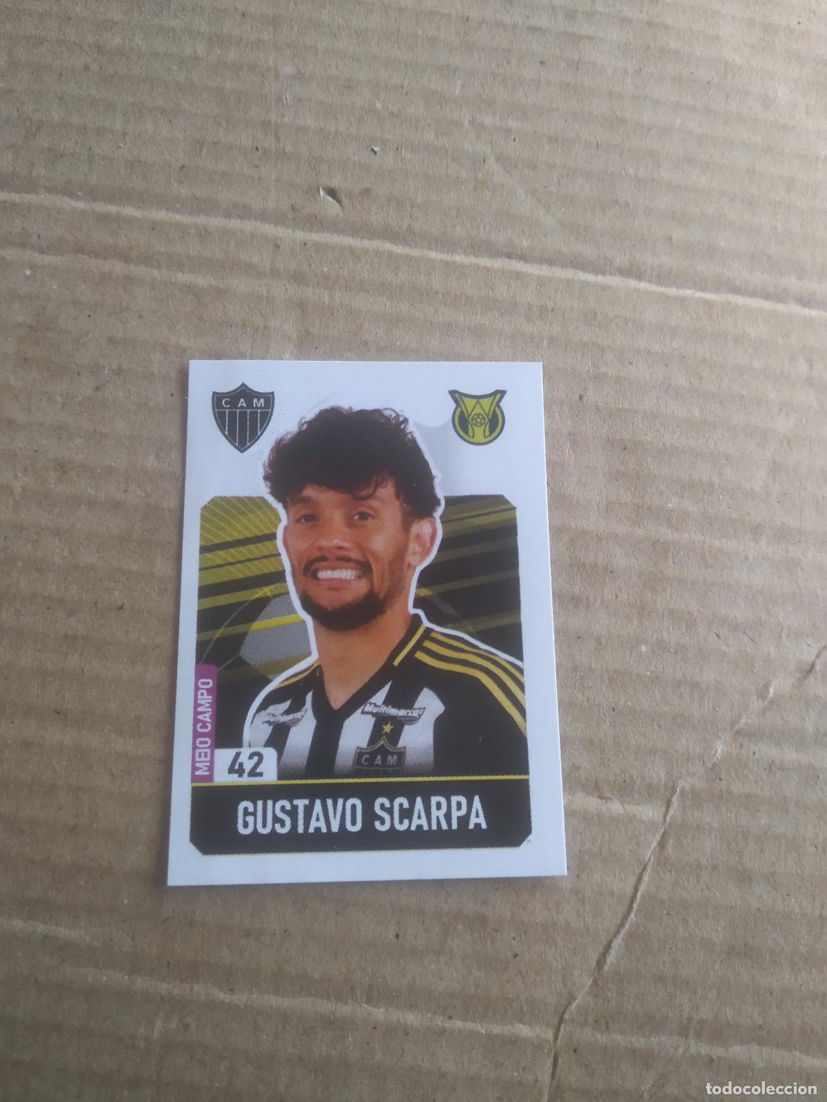Cromos de f&uacute;tbol: 42 GUSTAVO SCARPA atletico mineiro CROMO FUTBOL LIGA BRASIL BRASILEIRAO