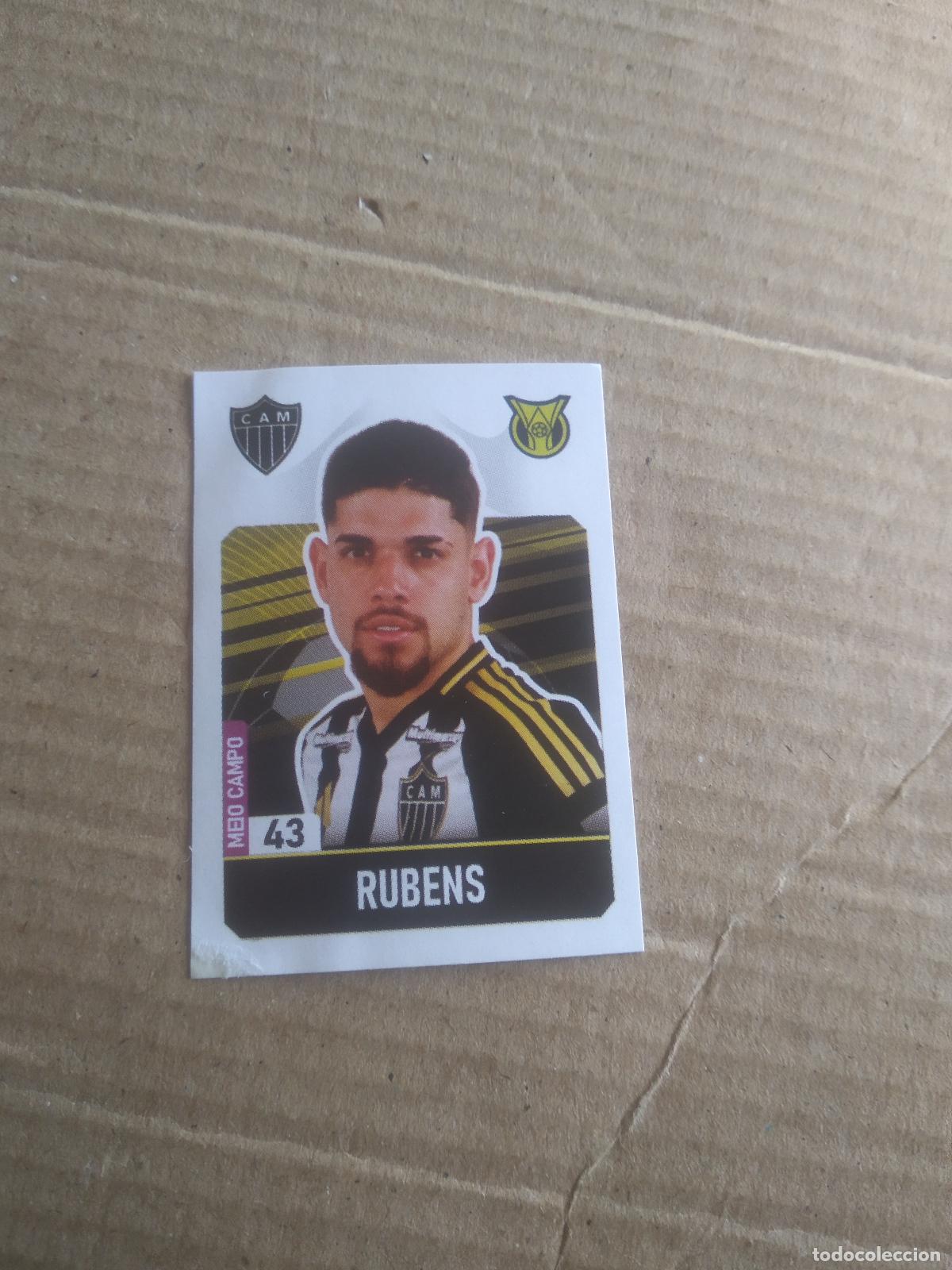 Cromos de f&uacute;tbol: 43 RUBENS atletico mineiro CROMO FUTBOL LIGA BRASIL BRASILEIRAO