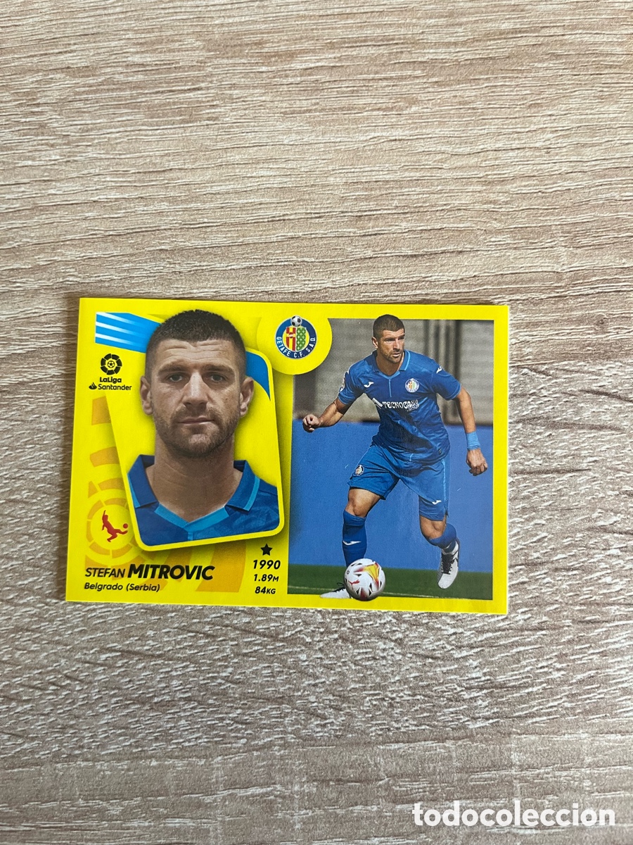 Cromos de f&uacute;tbol: 9 BIS MITROVIC COLOCA LIGA ESTE EDICIONES ESTE 2021 2022 21 22 GETAFE