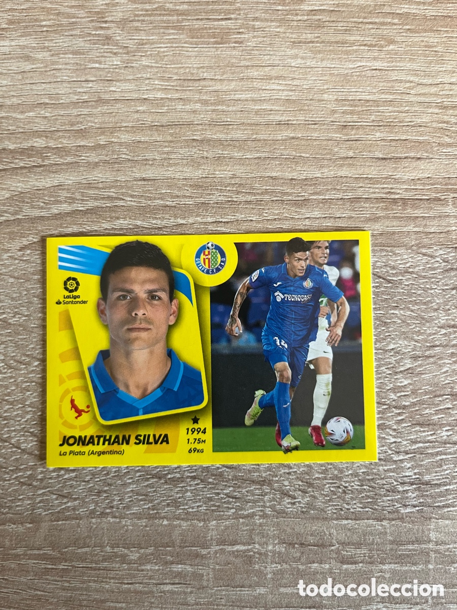 Cromos de f&uacute;tbol: 12 BIS JONATHAN SILVA COLOCA LIGA ESTE EDICIONES ESTE 2021 2022 21 22 GETAFE