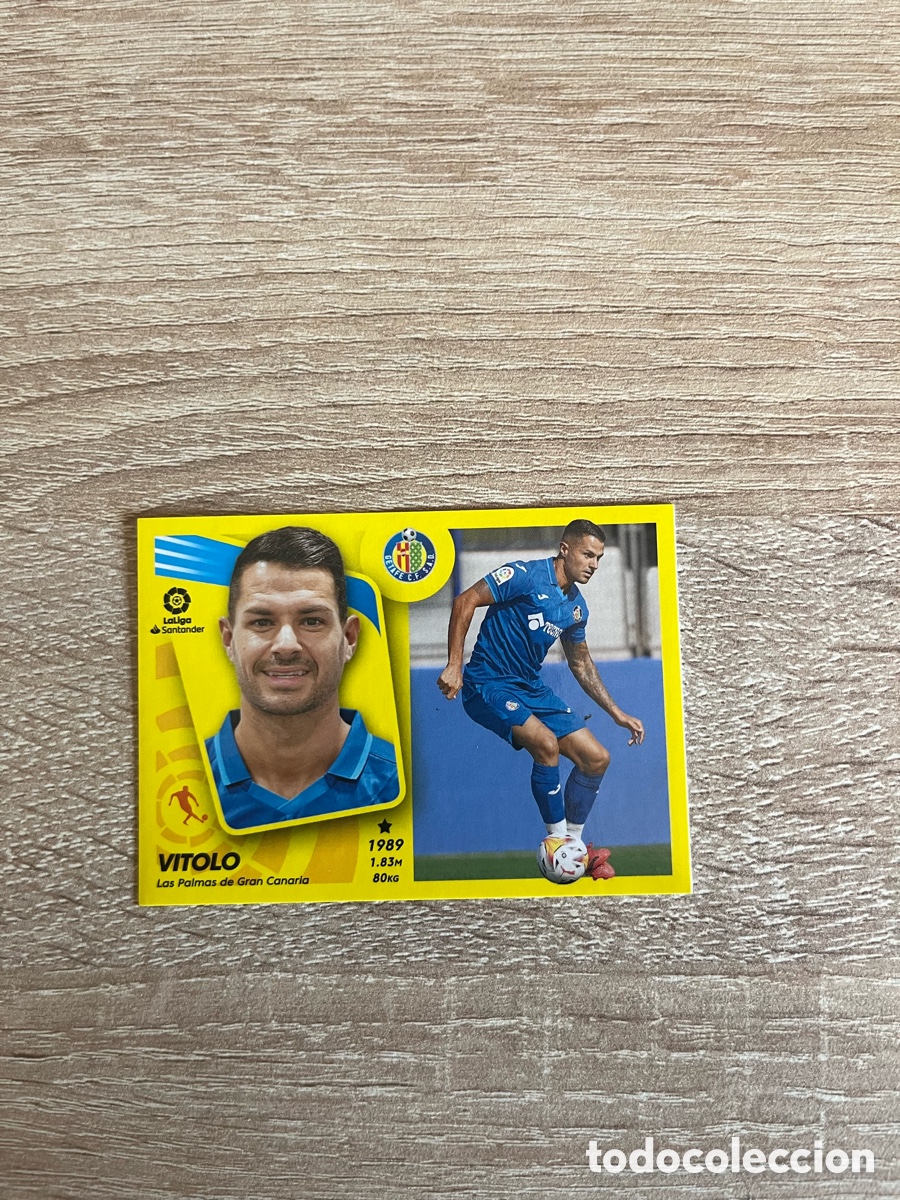 Cromos de f&uacute;tbol: 14 VITOLO &Uacute;LTIMOS FICHAJES LIGA ESTE EDICIONES ESTE 2021 2022 21 22 GETAFE