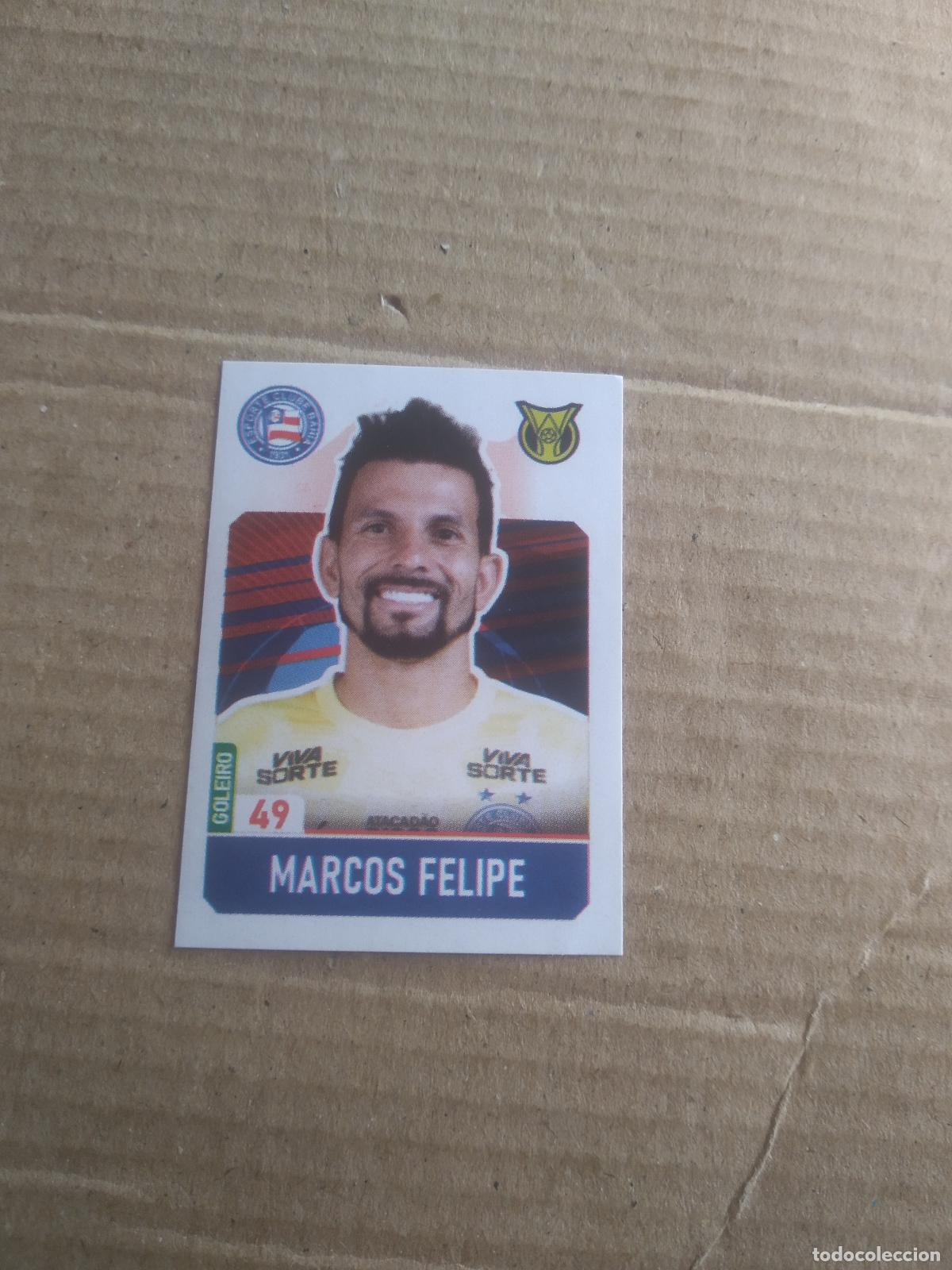 Cromos de f&uacute;tbol: 49 MARCOS FELIPE BAHIA CROMO FUTBOL LIGA BRASIL BRASILEIRAO