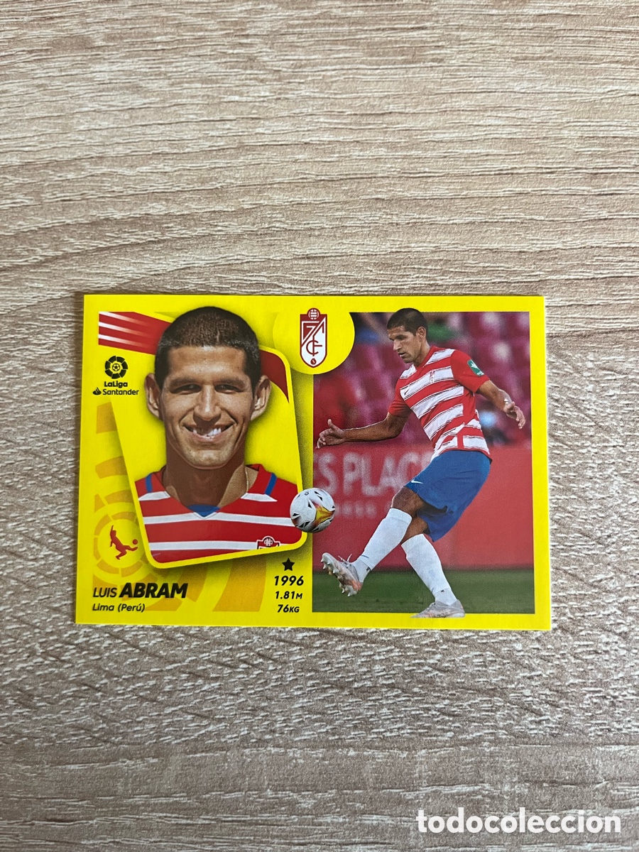 Cromos de f&uacute;tbol: 10 BIS ABRAM COLOCA LIGA ESTE EDICIONES ESTE 2021 2022 21 22 GRANADA