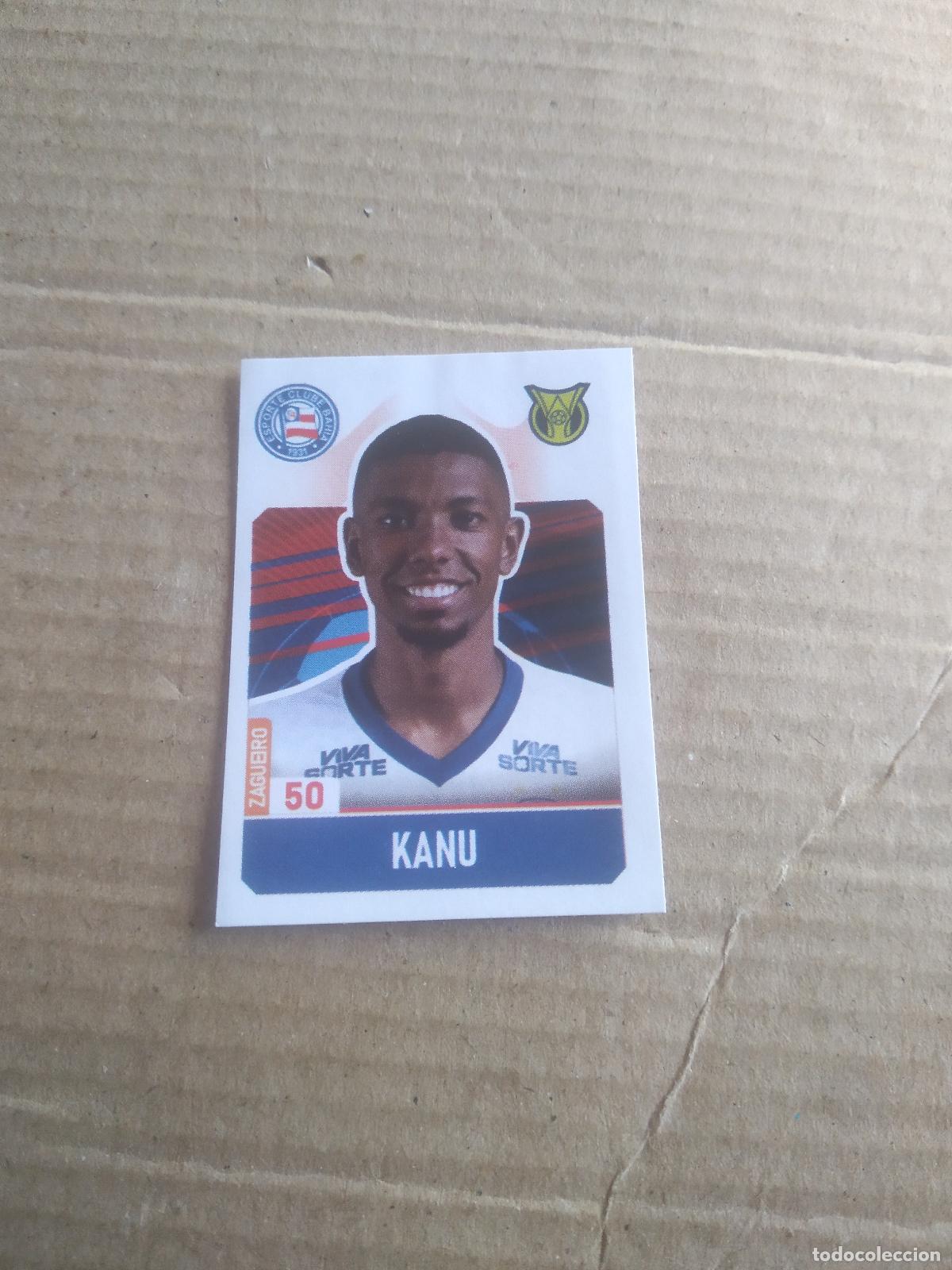 Cromos de f&uacute;tbol: 50 KANU BAHIA CROMO FUTBOL LIGA BRASIL BRASILEIRAO