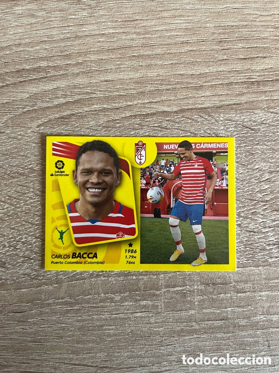 Cromos de f&uacute;tbol: 15 BACCA &Uacute;LTIMOS FICHAJES LIGA ESTE EDICIONES ESTE 2021 2022 21 22 GRANADA
